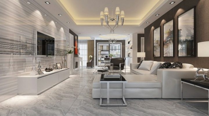 Nhựa vân đá Hoa Cương cho phòng khách