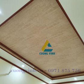 trần nhựa kiểu tân cổ điển